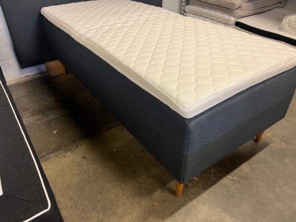 XL Luksus Boxmadras i 90x200 MED 9 cm tyk Bamboo topmadras