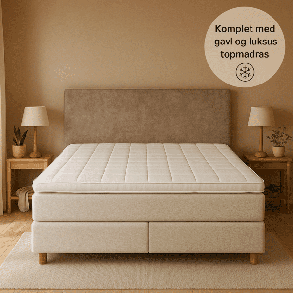og Outlast topmadras Kontinental med gavl