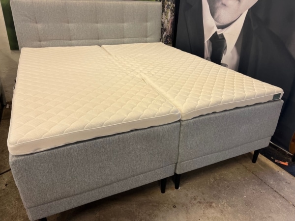 Elevationsseng i 180x200  Boxelevation med gavl