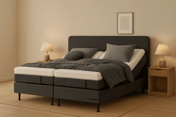 Elevation 180x200 med gavl Dunlopillo Pure Deluxe