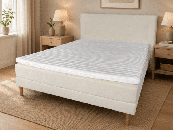 Vendbar Zone pocket madras 140x200 seng med gratis gavl
