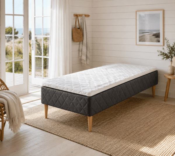 Box med topmadras - 5 forskellige mål Pocket B&B